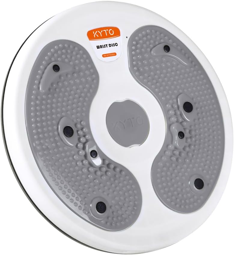 KYTO Waist Twister Disc – Core Trainer Board with Digital Counter, Ab Workout Equipment with 360° Rotation, Non-Slip Foot Massage Design for Home, Office Fitness - Image 1